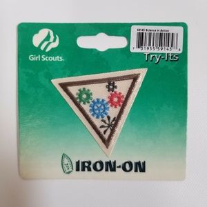 Girl Scout Try-Its Badge Science In Action Patch